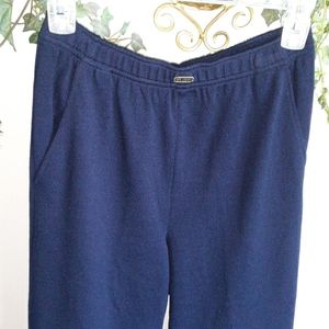 St. John Navy Knit Pants "Like New"